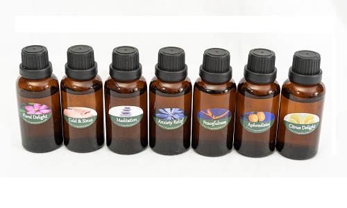 7 Blended Aroma Oils Combo Package #3